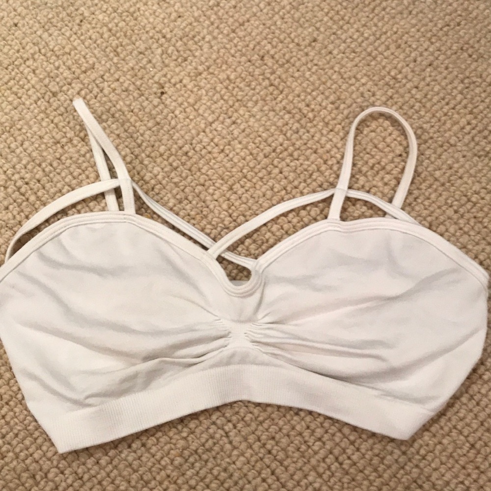 Crisscross front bralette